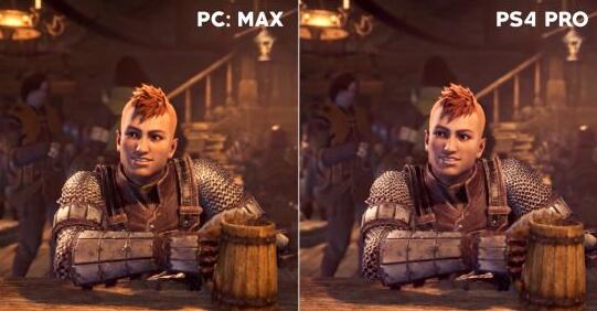 PC/PS4 Pro版《怪物猎人：世界》对比 你能看出其中差别么