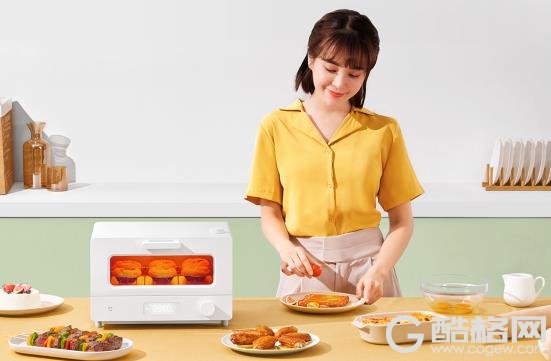 精准电子控温+蒸汽嫩烤 米家智能小烤箱新品众筹上市