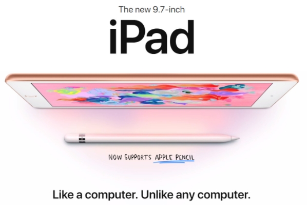 2588元起售 9.7寸iPad发布：搭载A10 Fusion