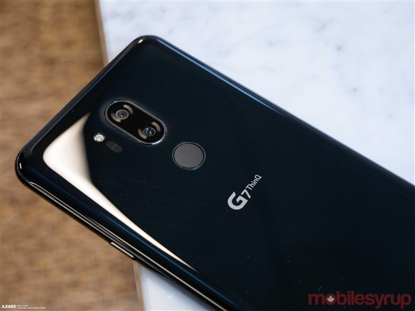 19.5:9刘海屏+双面玻璃！LG G7 ThinQ图赏