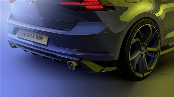 290马力小钢炮！大众高尔夫GTI TCR公路版预告：5月底发布 
