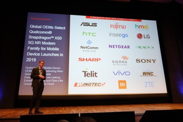 高通/OPPO演示5G手机：6.8秒下完1GB视频