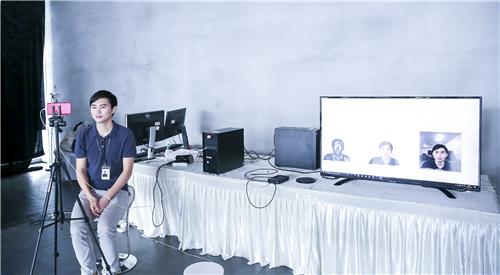 5G 3D视频通话演示