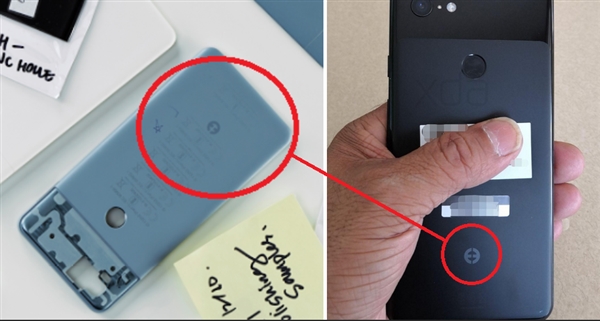 谷歌新旗舰Pixel 3谍照曝光 背部出现神秘新符号