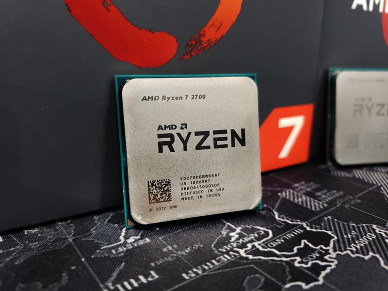 谁是吃鸡神器？二代锐龙7 2700正面PK八代酷睿i7-8700