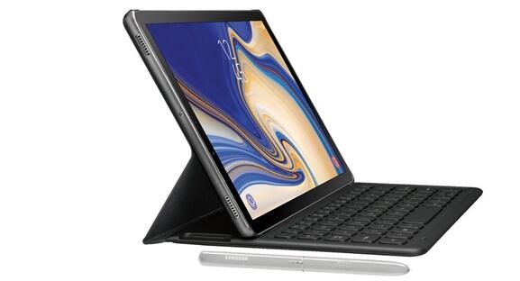 三星Galaxy Tab S4平板现身：配套键盘、手写笔