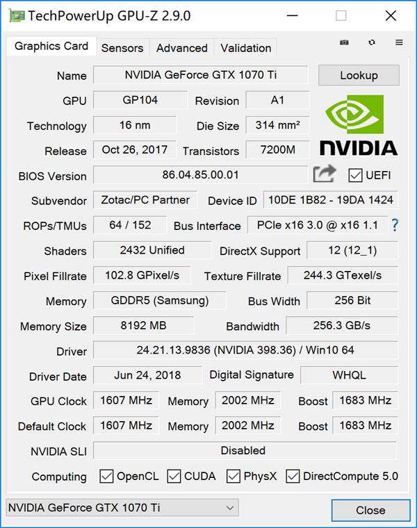 GTX1170性能超越GTX1080Ti 还有16GB显存？上当了！