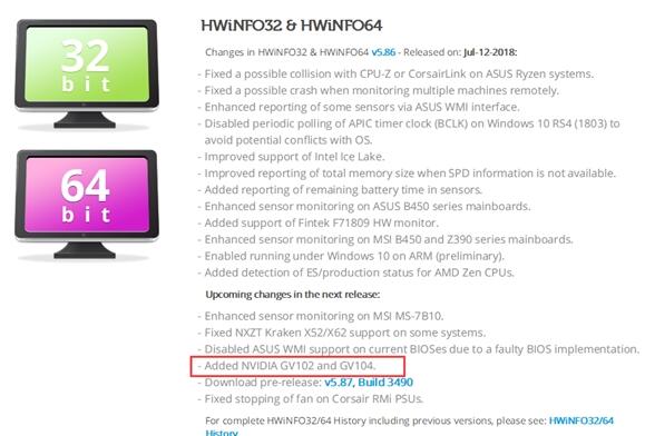 硬件检测软件曝光NVIDIA 11系列显卡：伏特架构？