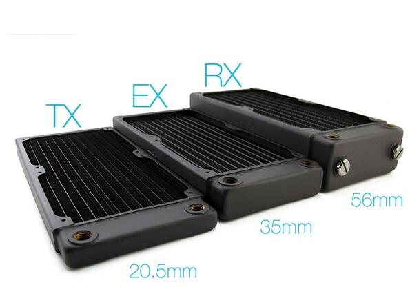 XSPC推出TX系列超薄纯铜水冷排：厚度仅为20.5mm