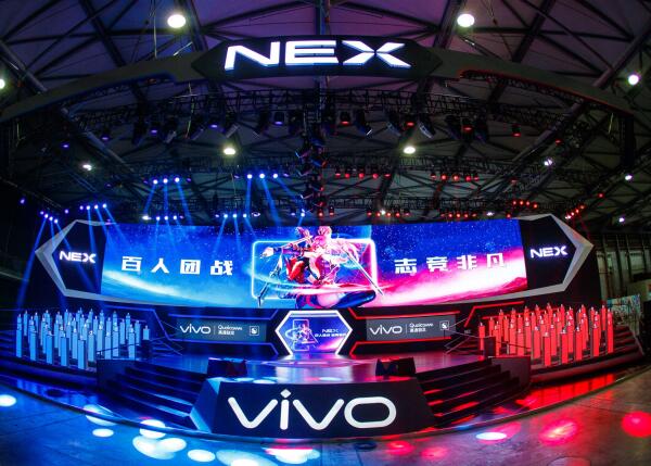 百人团战 志竞非凡 2018ChinaJoy“战火初现”vivo电竞级展台非凡亮相