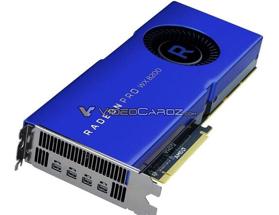 AMD Radeon Pro WX 8200专业显卡首次亮相：Vega 56变种