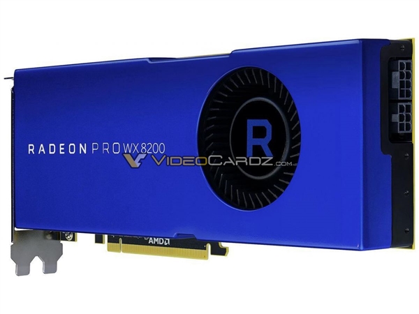 AMD Radeon Pro WX 8200专业显卡首次亮相：Vega 56变种