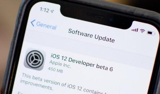 苹果发布iOS 12 Beta 6公测版：尝鲜慎重