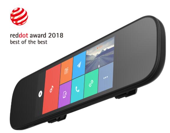 全面突破 小米米家智能后视镜的系统界面设计荣获2018年德国红点最佳设计奖