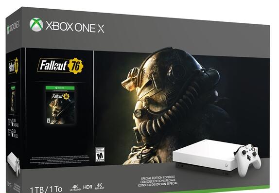 微软宣布Xbox One X《辐射76》同捆版