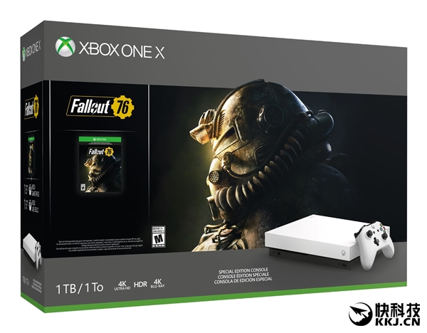 微软宣布Xbox One X《辐射76》同捆版