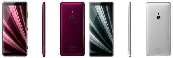 今天发布！索尼Xperia XZ3渲染图曝光：四种配色
