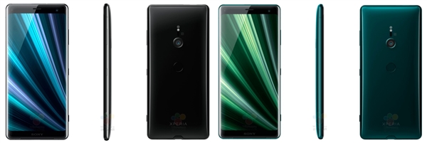 今天发布！索尼Xperia XZ3渲染图曝光：四种配色
