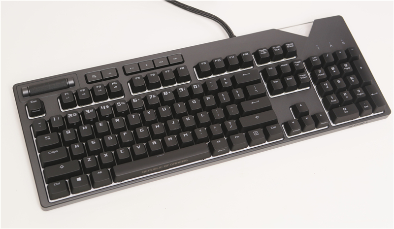属于指尖的炫彩旗舰 ROG STRIX FLARE机械键盘试用