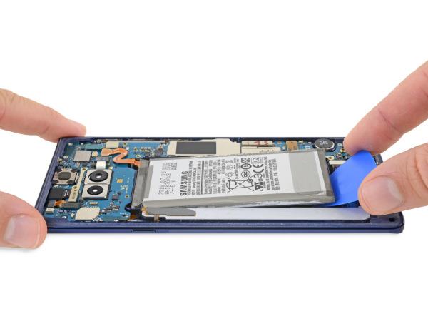 三星Note9详细拆解：碳纤液冷系统揭秘