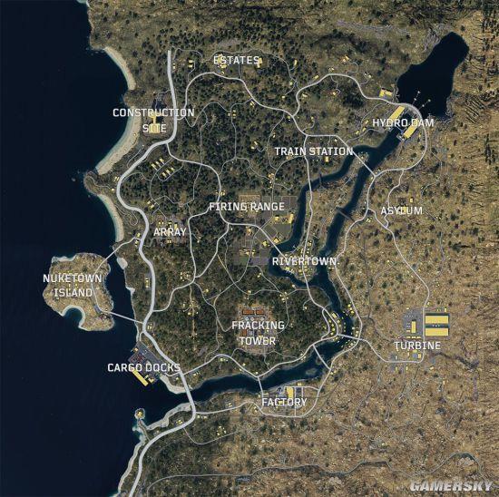 《使命召唤15：黑色行动4》大逃杀地图公布 超大场景滨海吃鸡