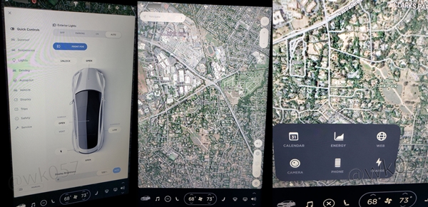 特斯拉中控“平板”Version 9系统曝光：两年来最大升级