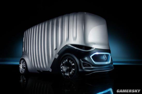 未来感十足 奔驰公布新概念车：可变形