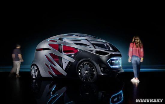 未来感十足 奔驰公布新概念车：可变形