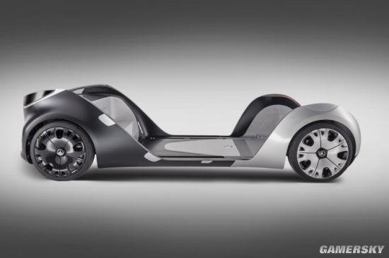 未来感十足 奔驰公布新概念车：可变形