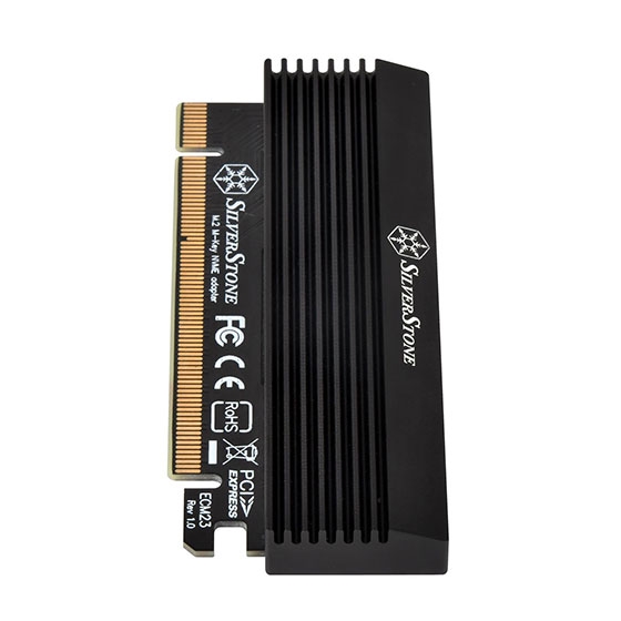 银欣发布PCI-E x16 SSD转接卡：可装一块M.2