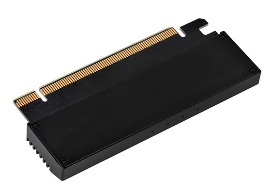 银欣发布PCI-E x16 SSD转接卡：可装一块M.2