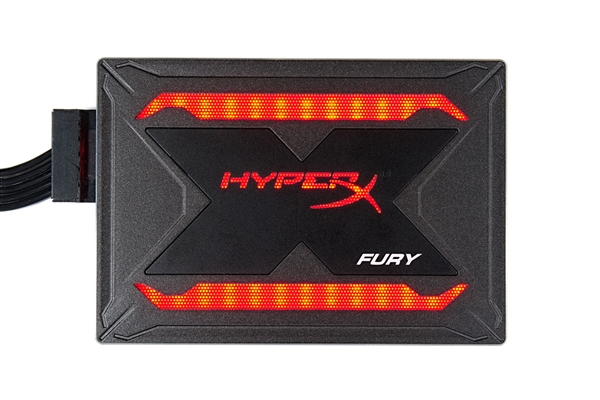 金士顿发布HyperX Fury RGB SSD：49颗灯珠