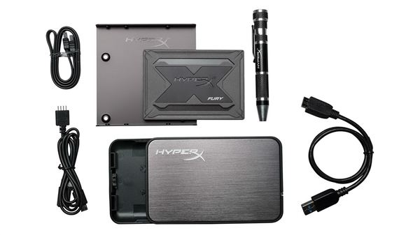 金士顿发布HyperX Fury RGB SSD：49颗灯珠