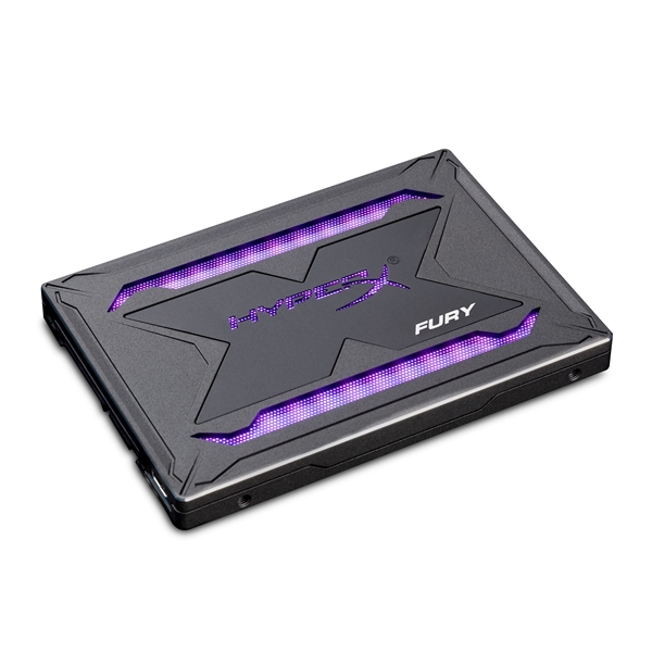 金士顿发布HyperX Fury RGB SSD：49颗灯珠