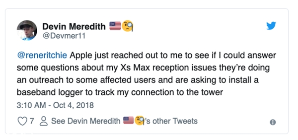 iPhone XS/XS Max信号不良遭网友吐槽 苹果终于下手解决