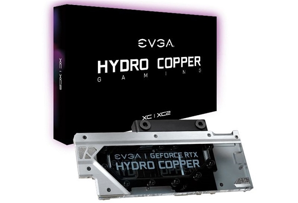 EVGA为NVIDIA RTX 2080/Ti系列发布全覆盖水冷头
