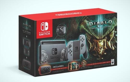 任天堂11月2日将发售《暗黑破坏神3》版Switch 售价2490元​