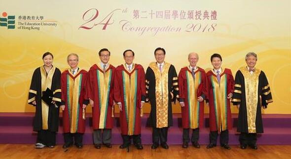 蔡崇信获香港教育大学荣誉博士学位：阿里就是关于一群老师的故事