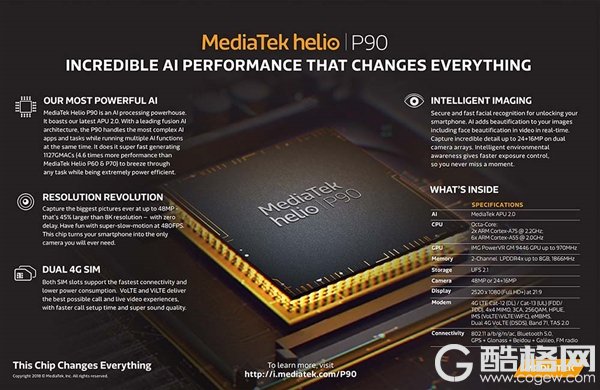 最强12nm SoC？联发科Helio P90详细规格公布：跑分超骁龙710