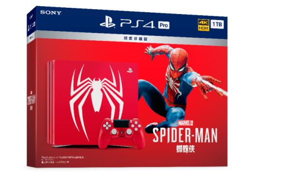PS4 Pro漫威蜘蛛侠限量珍藏版 将于2018年12月21日在中国大陆地区发售