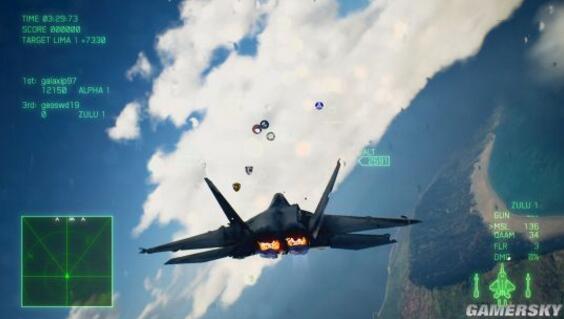 《皇牌空战7：未知空域》多人模式包含大逃杀、团队竞赛玩法 海量新截图公布
