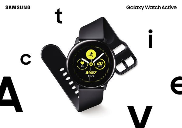 三星Galaxy Watch Active和三星Galaxy Buds让健身和健康管理更加轻松