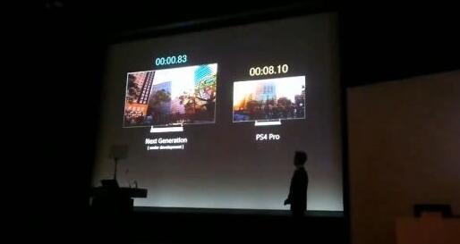 索尼演示下一代PS对比PS4 Pro：硬盘性能碾压