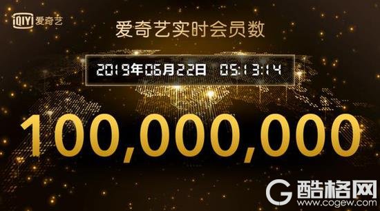 全球唯一单个国家视频会员破亿视频网站！爱奇艺：2亿不是梦