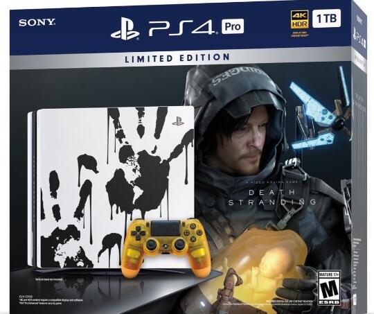 《死亡搁浅》限定版PS4 Pro套装：2846元、设计独特
