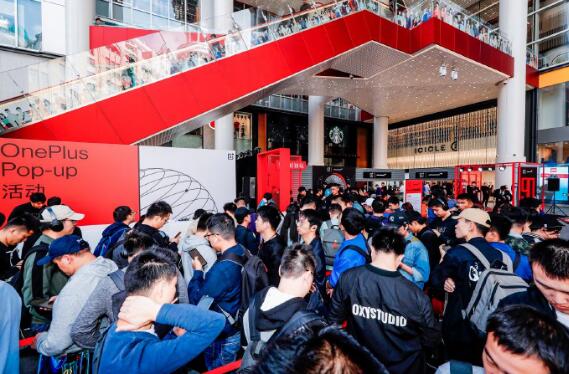 一加7T系列Pop-up活动现场火爆 全国15城同步热销