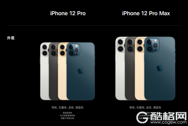 iPhone 12全系规格对比：库克刀法精湛！