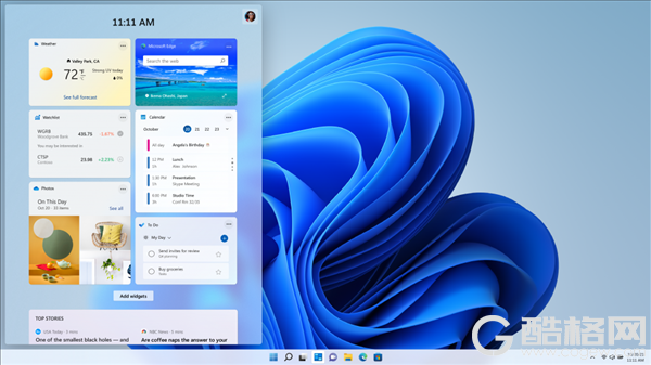 Windows 11正式宣布!开始菜单史上第一次居中