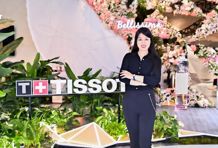 天梭中国区副总裁戴俊珺女士出席第二届消博会 现场分享首发新品理念与品牌战略