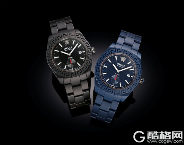  Versace腕表 –2023秋冬系列 DV ONE GENT  哑光陶瓷腕表系列男表款 限量发售1000枚